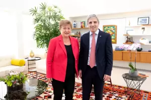 Georgieva destac la reunin con Caputo: "Trabajamos en estrecha colaboracin con Argentina"