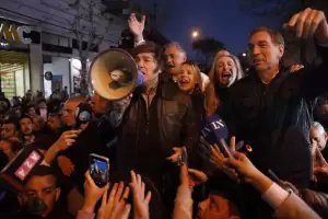 Milei pidi que lo apoyen en las elecciones: "No aflojen, estamos a mitad de camino"