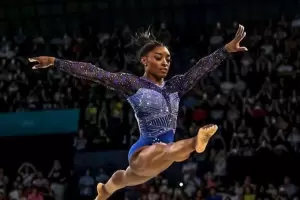 Visita histrica: lleg la multicampeona olmpica Simon Biles a Buenos Aires