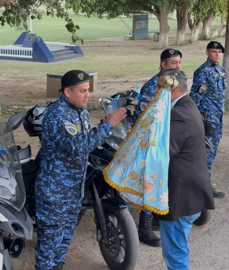 policias peregrinacion