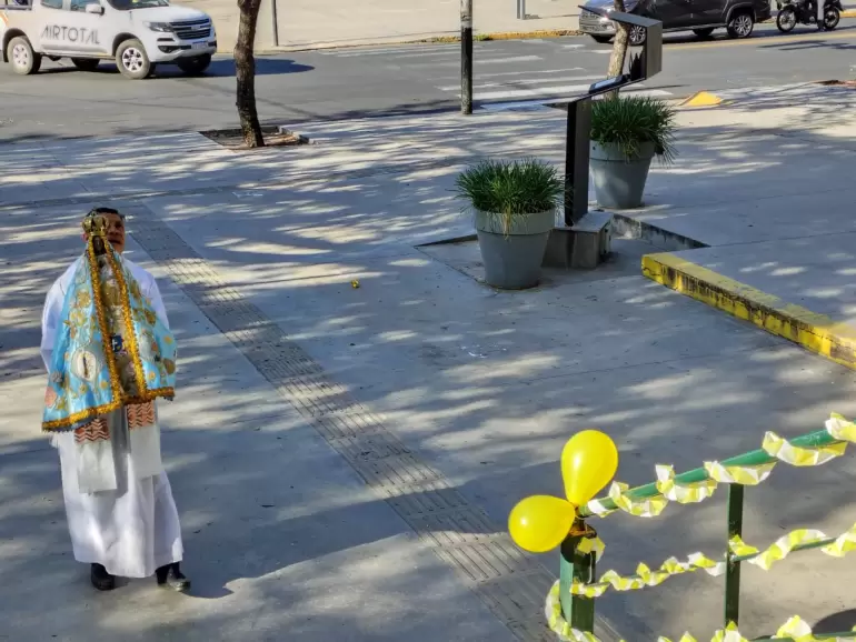 virgen del valle en la fray