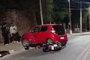 Catamarca: un motociclista sufri traumatismo de crneo tras ser embestido en la Ruta 40