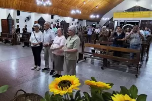 Emotivo adi�s a las Hermanas de la Fraternidad Eclesial Franciscana