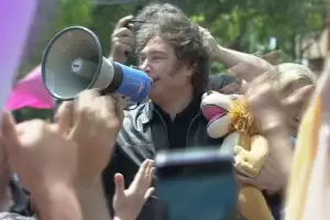 Milei encabez acto de campaa en Resistencia y reforz el trabajo conjunto con Chaco