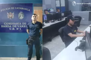 En Catamarca, policas asistieron a un beb que sufri un episodio de broncoaspiracin