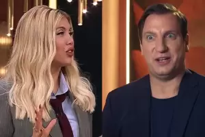 El primer cruce entre Maxi Lpez y Wanda Nara en Masterchef: "Era todo congelado"