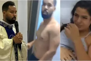 Tras el escndalo, habl el novio de la joven que fue sorprendida junto a un cura semidesnudo