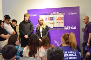 Visita libertaria: Iaki Gutirrez busca levantar a sus candidatos en Catamarca