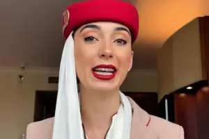 Una azafata argentina revel cunto gana en Dubi y desat un debate viral