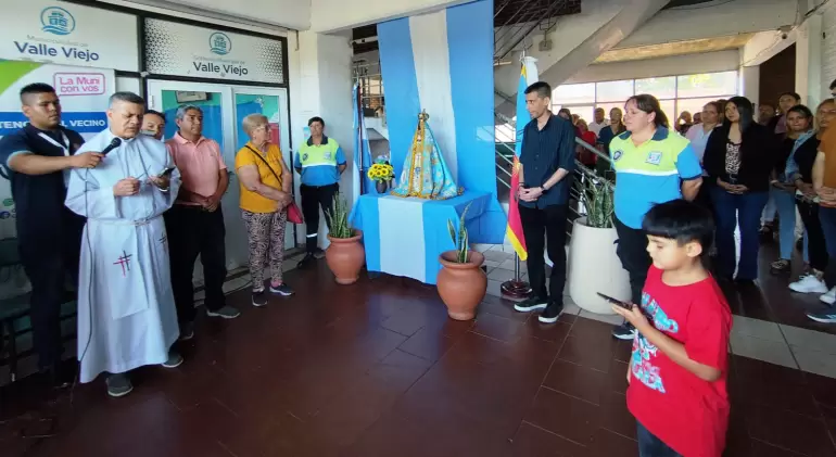 virgen del valle en juzgado y valle viejo