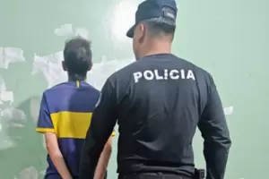 Violent fsicamemte a su madre y fue detenido