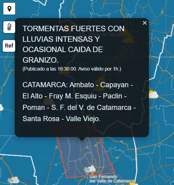 alerta tormentas