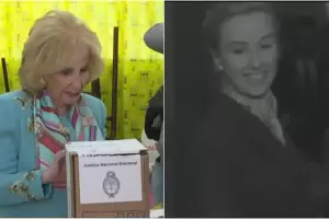 La emotiva comparacin de los videos de Mirtha votando a los 24 y a los 98 aos