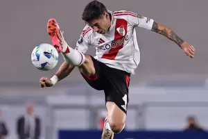 Montiel sufri un esguince y encendi las alarmas en River:llega al Superclsico?