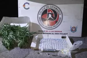 Catamarca: hallan cocana y marihuana al inspeccionar un colectivo