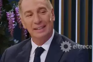 Santilli regres a la mesa de Mirtha y recibi un inesperado halago