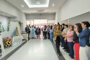 La Virgen del Valle visit al Tribunal de Cuentas y el Ministerio de Gobierno de Catamarca
