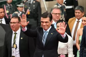 Rodrigo Paz Pereira jur como presidente de Bolivia