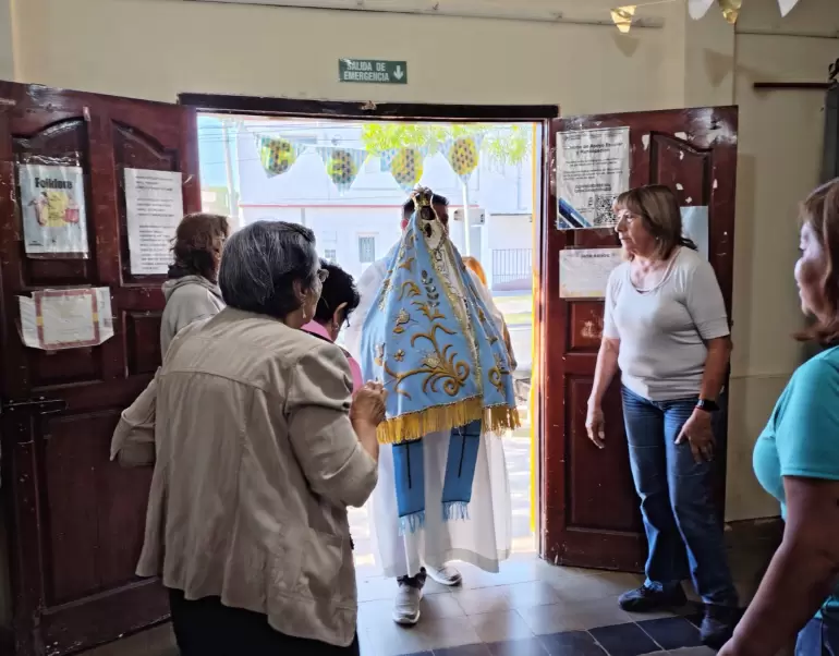 virgen de valle visita lunes