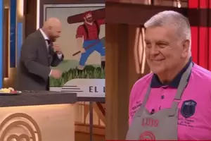Tensin en MasterChef Celebrity: Martitegui se atragant con un plato de Ventura