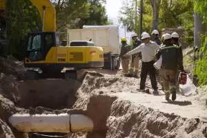 Ms de mil vecinos de Fiambal ya cuentan con una nueva red cloacal