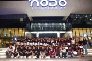 Ms de 100 alumnos participaron del cierre del programa municipal OVO