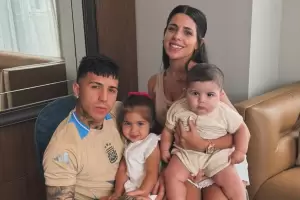 Valentina Cervantes viaj a Londres y mostr la sorpresa con la que la recibi Enzo Fernndez