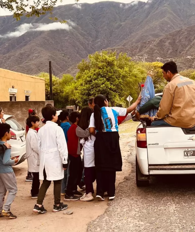 virgen del valle en el portezuelo