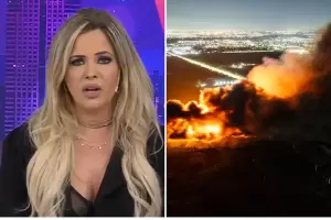 La angustia de Alejandra Maglietti: su pareja perdi� todo tras la explosi�n en Ezeiza