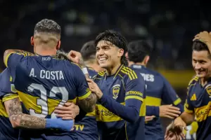 Boca le gan a Tigre y asegur el primer puesto de la Zona A