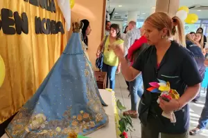 La Virgen del Valle contina su visita por organismos pblicos de Catamarca