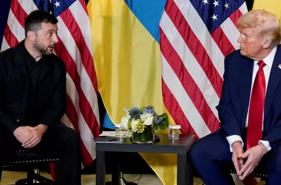 Trump y Zelenski
