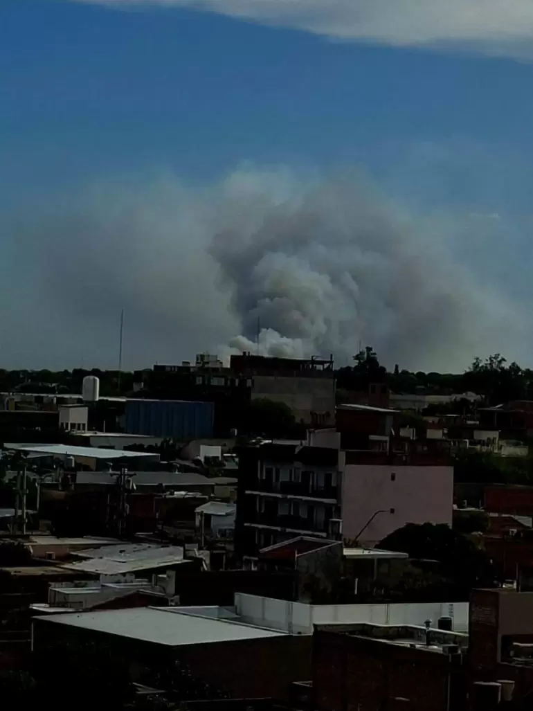 incendio planta de tratamiento