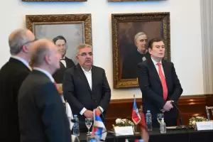 El gobernador Ral Jalil fue elegido presidente pro tmpore del Norte Grande