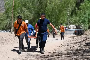 Simulacro de evacuacin en Amanao puso a prueba el nuevo contenedor de emergencias