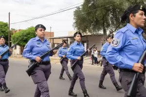 El Servicio Penitenciario de Catamarca celebr su 34 aniversario con desfile cvico-militar