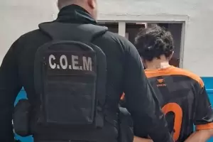 Lo atraparon intentando robar en un supermercado