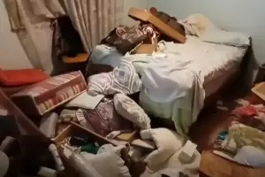 Violento asalto a una jubilada de 91 aos: la ataron y la amordazaron mientras dorma