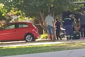 Trabajadora municipal de Barrido y Limpieza  fue atropellada en pleno centro