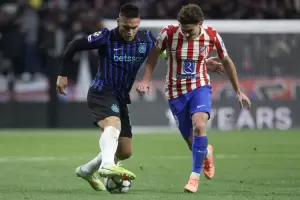 El Atl�tico de Madrid de los argentinos venci� al Inter de Lautaro Mart�nez