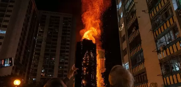 incendio Hong Kong