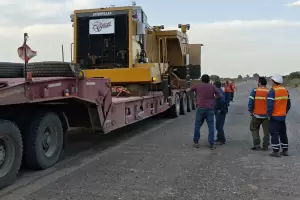 Catamarca: alerta vial por traslado de maquinaria pesada en la Ruta 60