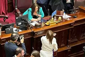 Cruce en el Senado: primer corto circuito entre Bullrich y Villarruel en la jura de los senadores