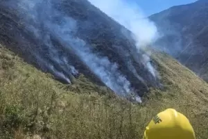 Catamarca: dificultades geogrficas y de altura impiden la intervencin de brigadistas