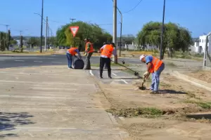 Internos del Servicio Penitenciario de Catamarca realizaron limpieza por las fiestas marianas