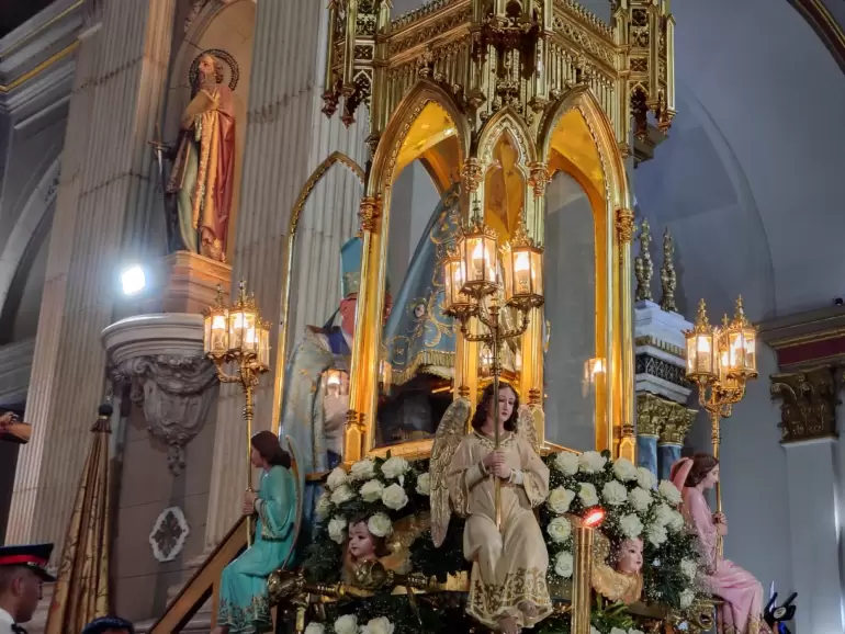 fiestas marianas diciembre- bajada