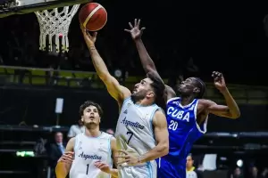 Argentina aplast a Cuba 105-49 y cerr una clasificacin perfecta camino a Qatar 2027
