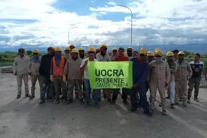 Catamarca: denuncian el despido de trabajadores en la obra del puente sobre el ro Santa Mara