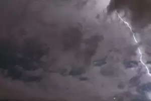 Gran parte de la provincia est bajo alerta meteorolgica amarilla por tormentas