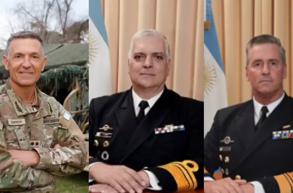 scar Zarich, Juan Carlos Romay y Marcelo Alejandro Dalle Nogare